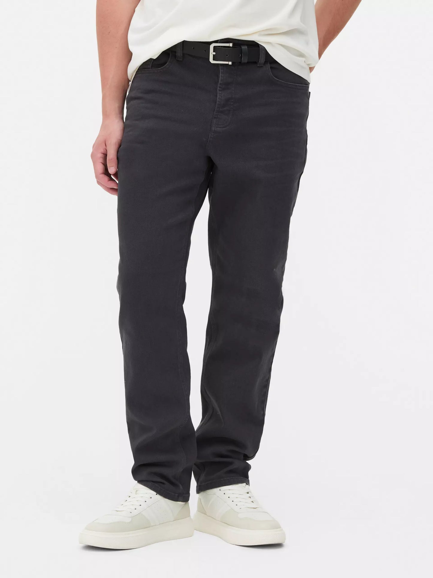 Men's Straight Fit Dark Grey Jean DL4289