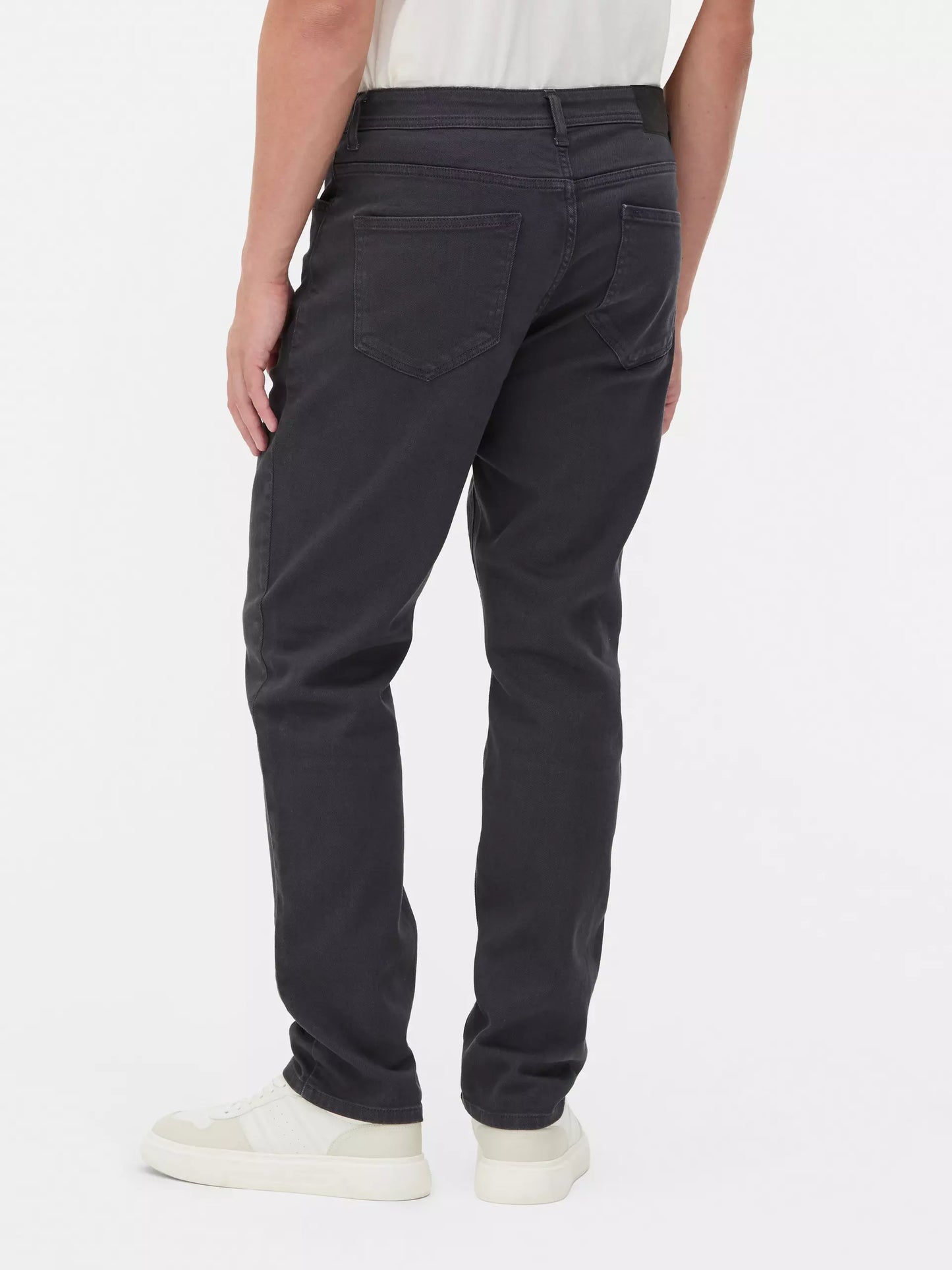 Men's Straight Fit Dark Grey Jean DL4289