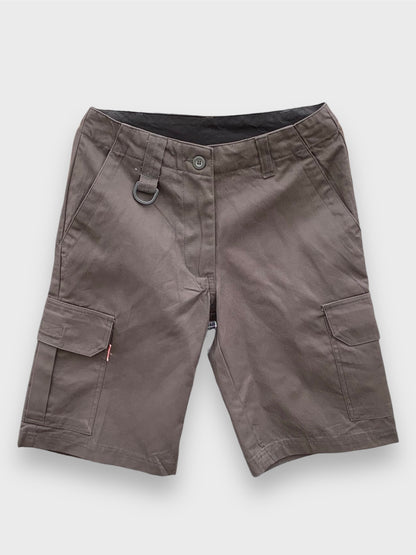 Men's Slim Fit Dark Brown Cotton Short DLT4003