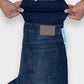 Men's Straight Fit Blue Black Jean DL4290