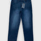 Men's Straight Fit Blue Black Jean DL4290