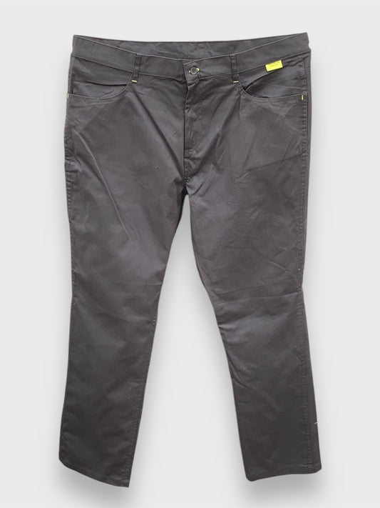 Men's Slim Fit Dark Grey Cotton Pant DL4001