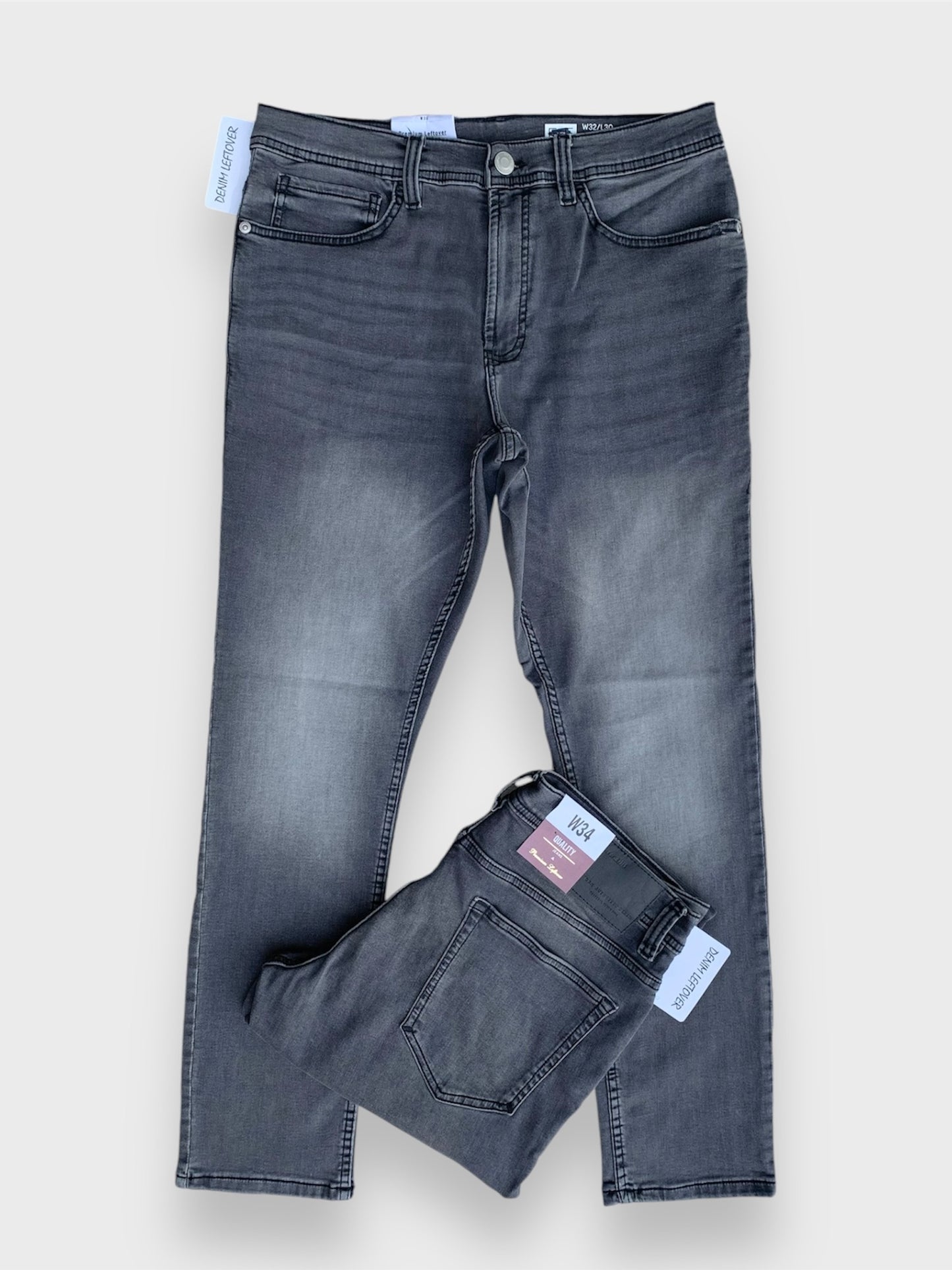 Men's Slim Fit Light Grey Jean DL4301 (Minor Fault)