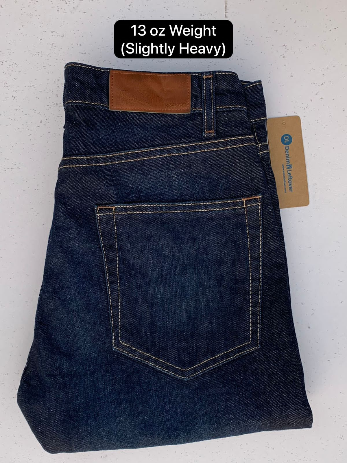 Men's Regular Fit Dark Blue Jeans DL4240