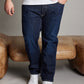 Men's Regular Fit Dark Blue Jeans DL4240