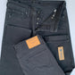 Men's Slim Fit Graphic Charcoal Jeans DL4258