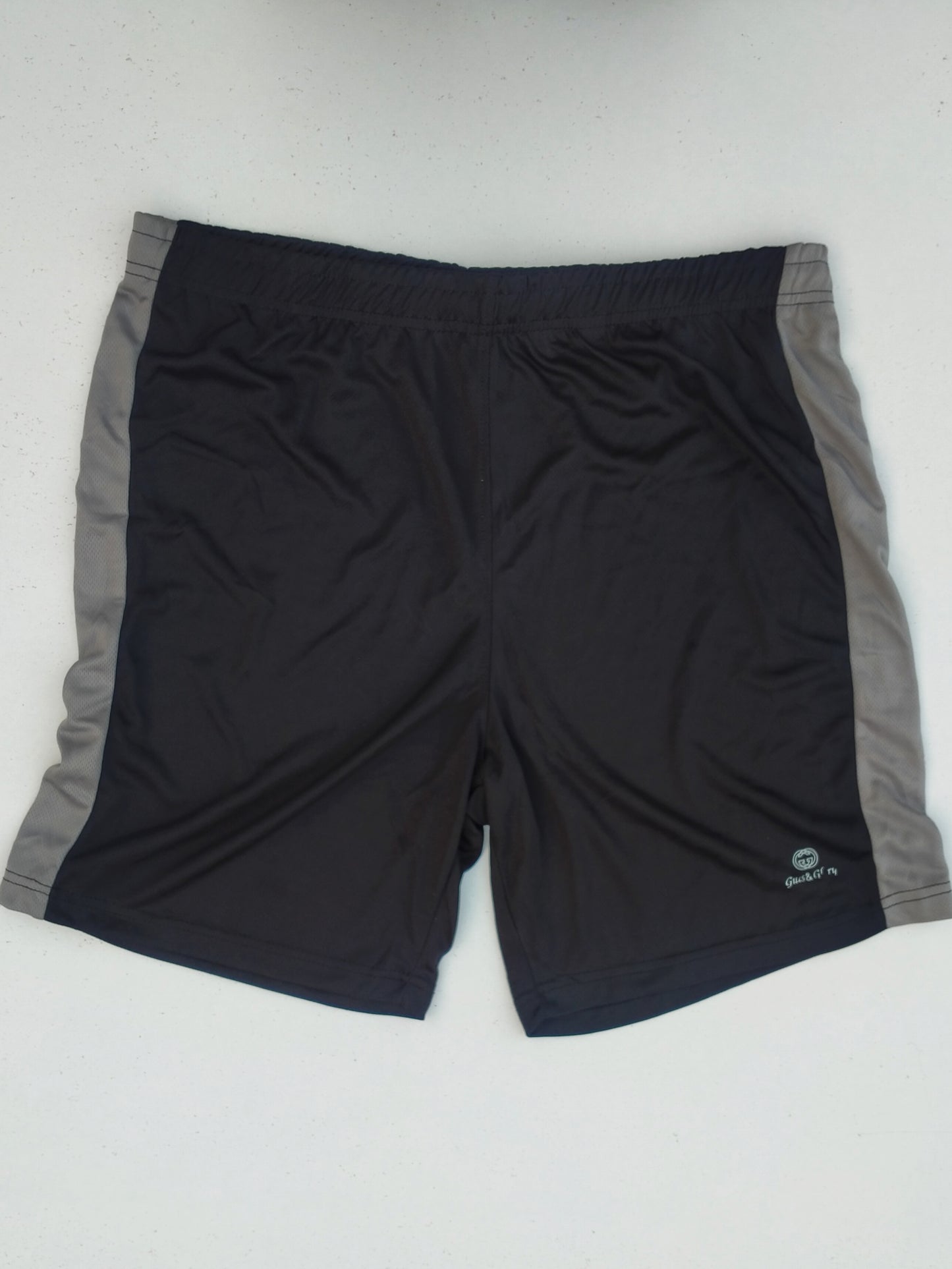 Men's Slim Fit Black/grey Short