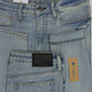 Men's Skinny Fit Ripped Light Blue Jean DL4214