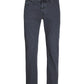 Men's Slim Fit Graphic Charcoal Jeans DL4258